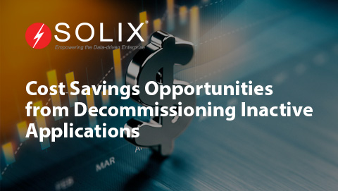 Cost Savings Opportunities from Decommissioning Inactive Applications